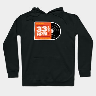 33RPM - Eat. Sleep. Vinyl. Repeat. Hoodie